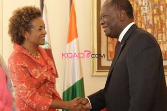 Côte d'Ivoire : Alassane Ouattara reçoit le Canada au palais présidentiel
